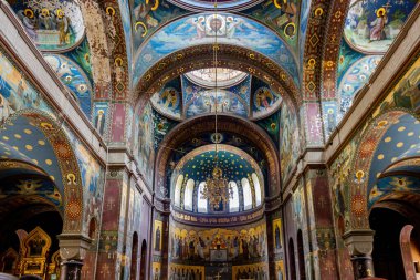  Kafkasya 'daki yeni Athos manastırının içinde.. 