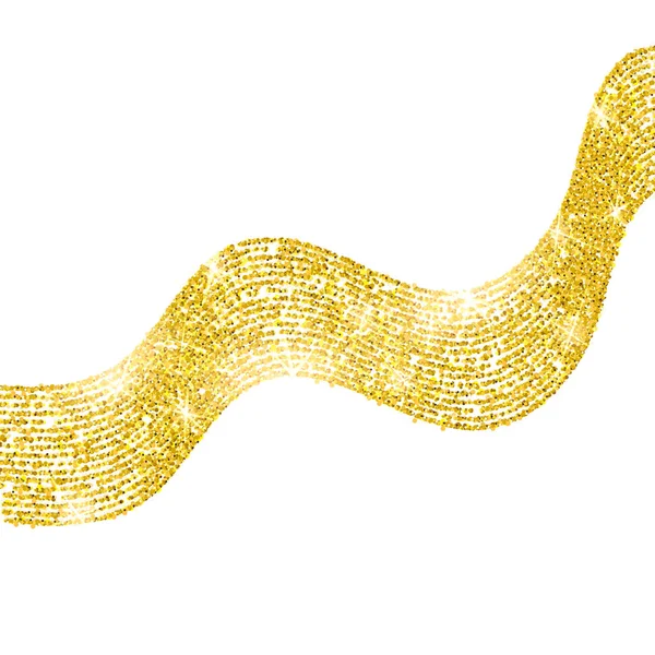 Gold-glitter-abstract — Stock Vector