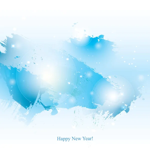 Fondo-azul-Año Nuevo-uno — Vector de stock