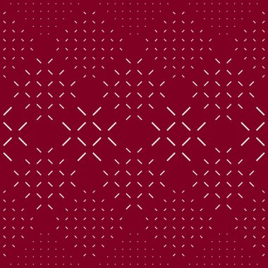 Kare kırmızı model arka