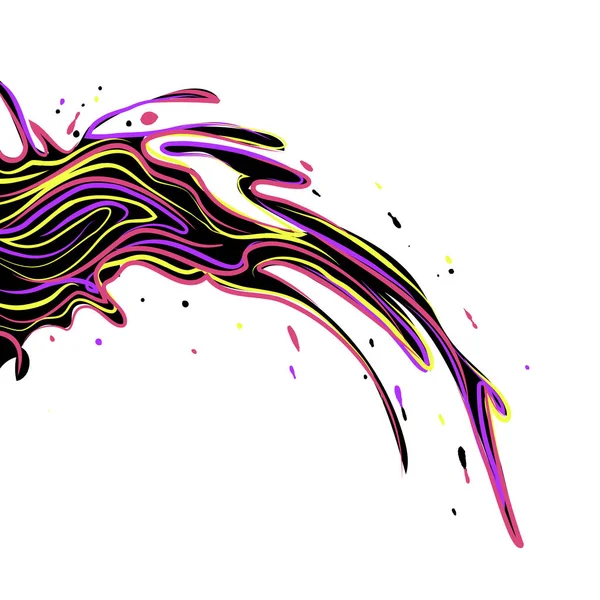 Цвет splash-1 — стоковый вектор