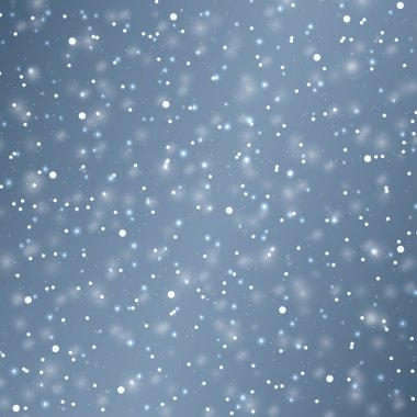 Bokeh-mavi-beyaz-kar