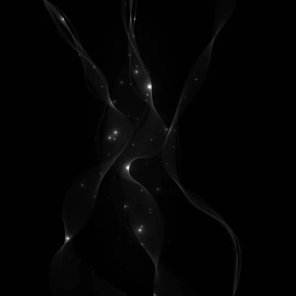 Arrière-plan noir abstrait — Image vectorielle