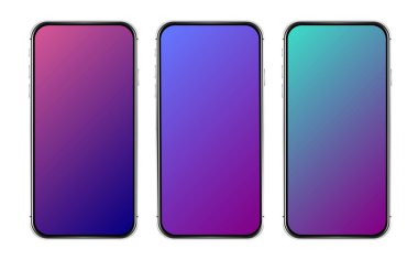 Telefon gümüş rengi soğuk