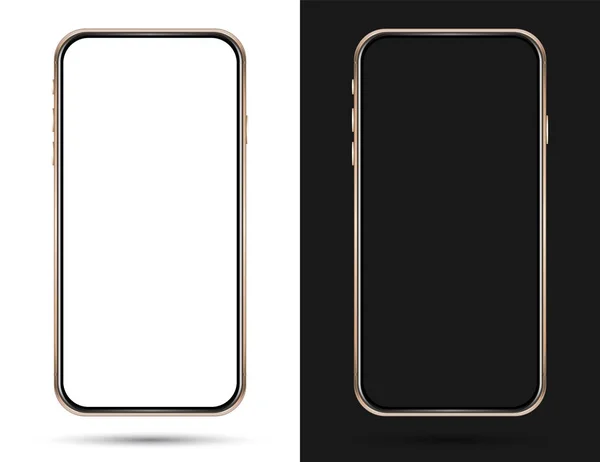 Telefon altın sarısı siyah beyaz