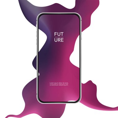 Telefon kelebeği pembe vektör iki