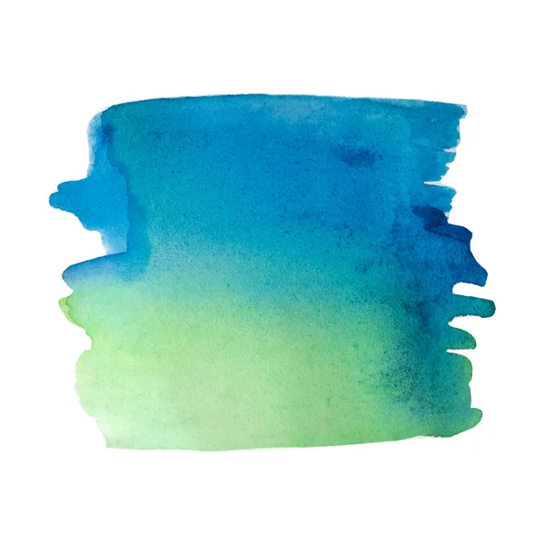 Escova azul verde — Vetor de Stock