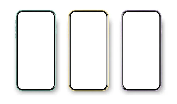 Telefon moda çerçevesi renkli.