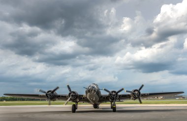 Amerikan Dünya Savaşı II bombacı Vintage uçak