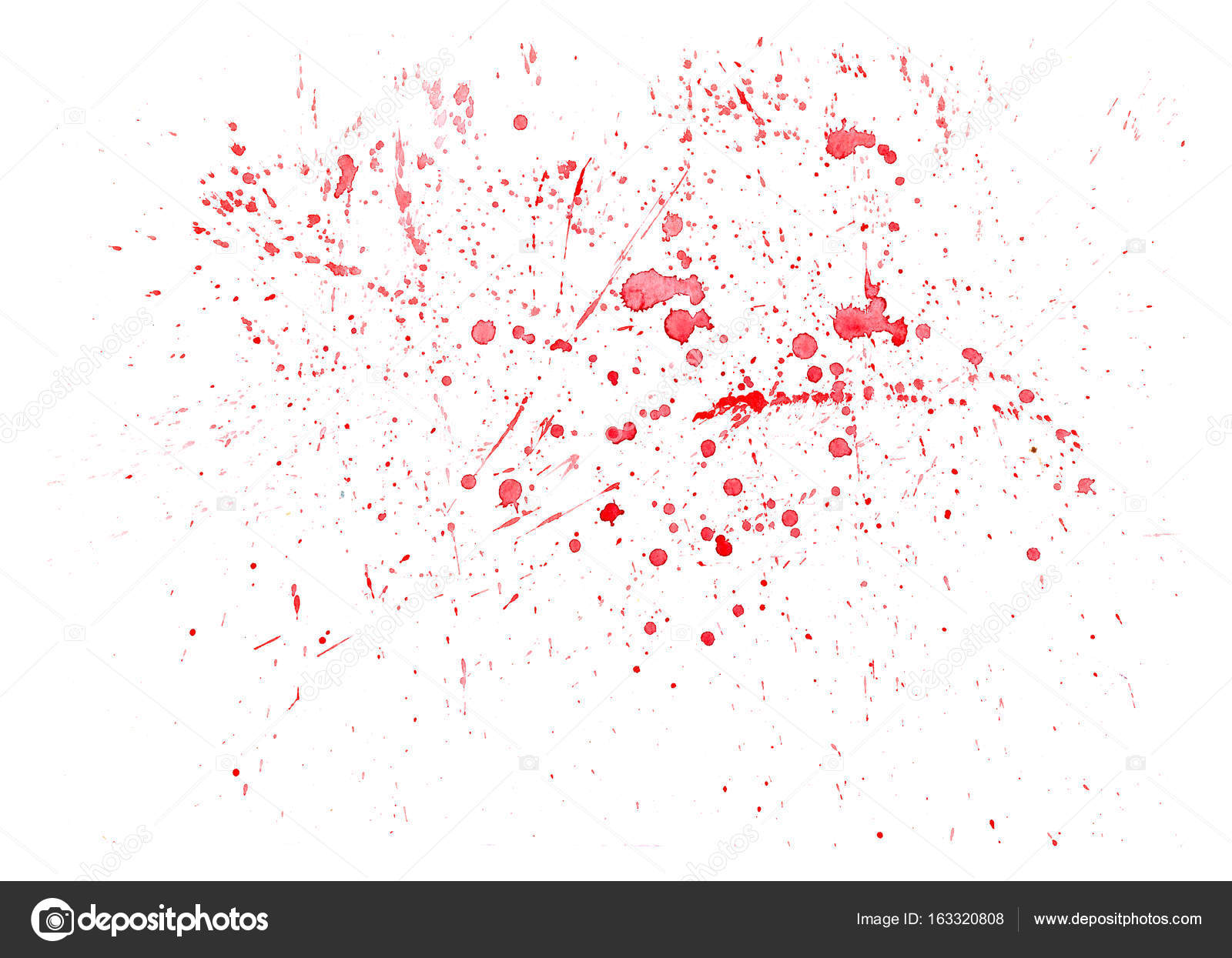 Drop grunge red ink splashes. — Stock Photo © design.anya@gmail.com ...