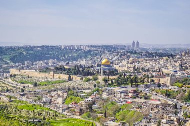 Kudüs 'teki tapınak manzarası