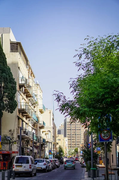 Haifa City View Israël Tijdens Lente — Stockfoto