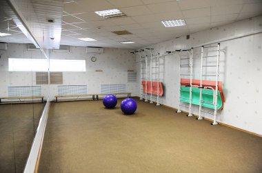 Boş spor fitness spor egzersiz için