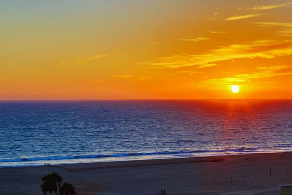 L'Oceano Pacifico è durante il tramonto . — Foto Stock