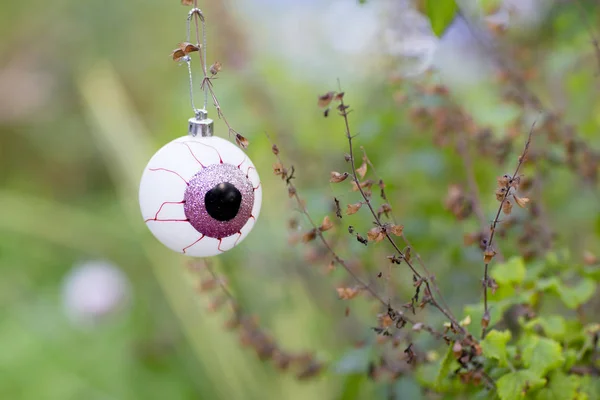 Glass balls made in the form of the eye. — Stock Photo, Image