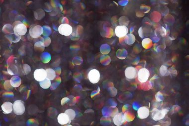 Güzel renkli bokeh ile Noel arka plan.