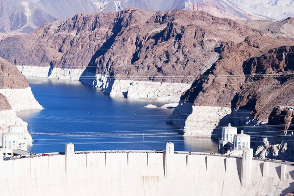 The Hoover Dam, the landscape. — Stock Photo, Image