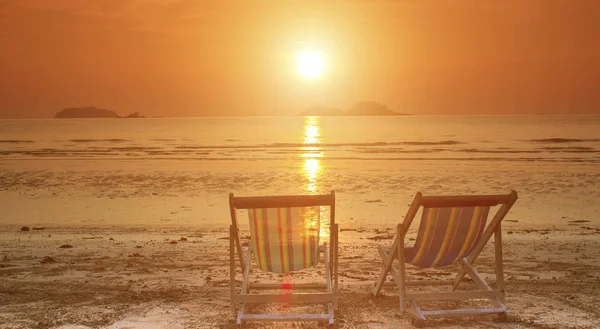 La playa en el Golfo de Tailandia — Foto de Stock