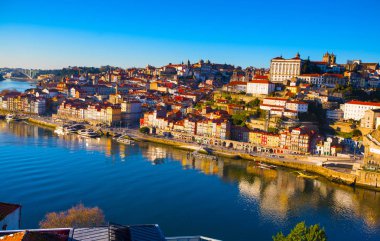 Porto Portekiz liman manzarası