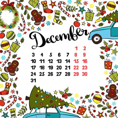 Takvim. Ay. Soyut desen.