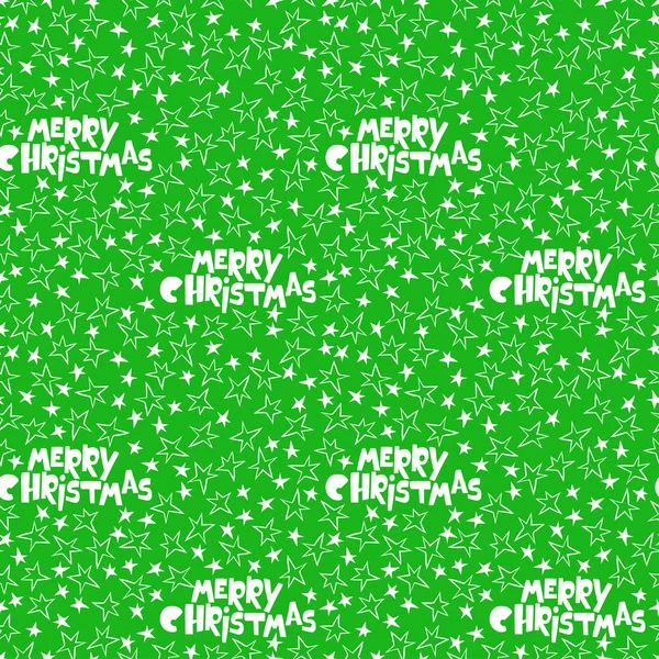 Feliz Navidad Estrellas Patrón Vector Sin Costura Fondo Impresión Vacaciones — Vector de stock