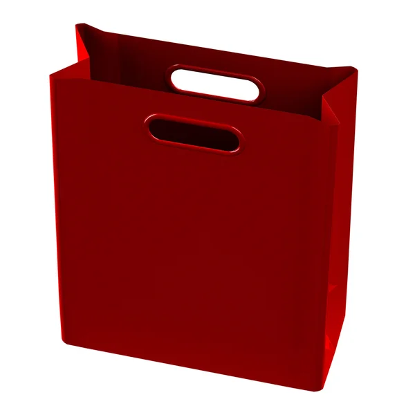 Bevásárló táska. 3D-leképezés. — Stock Fotó