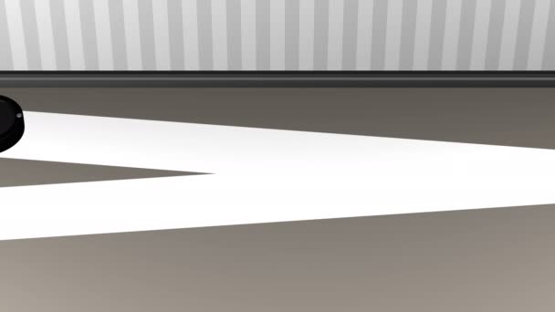 Robot aspirateur nettoie sol sale .