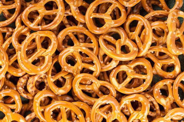 Small salted pretzels