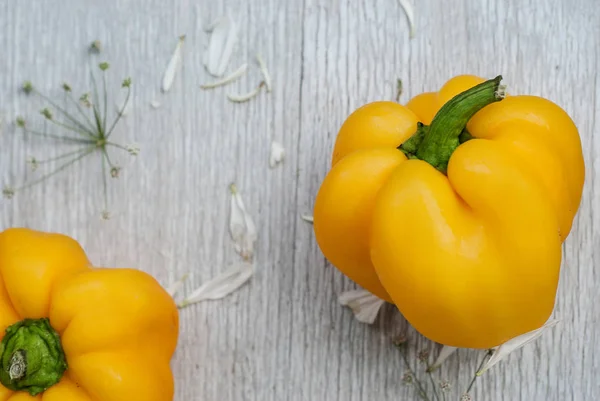 fresh Yellow peppers