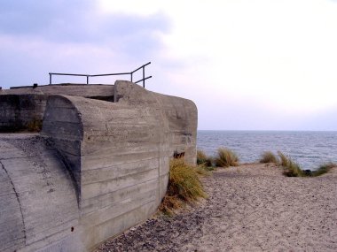İkinci Dünya Savaşı Grenen Skagen, Danimarka için bina takviye edilmiş