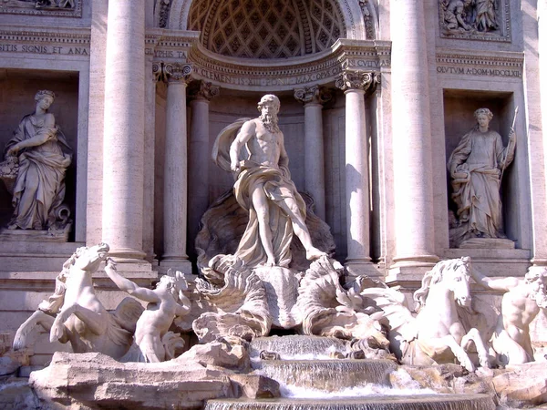 Trevi Fountain Rome Italy — Stock Photo, Image