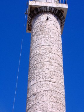 Trajan sütunu, Roma, İtalya