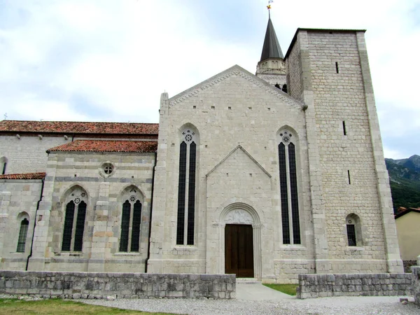 Katedrála Venzone, Itálie — Stock fotografie