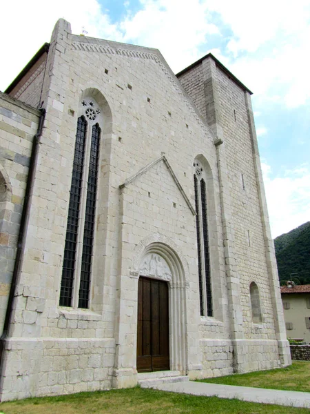 Cathedral Venzone Italy — Stock Photo, Image