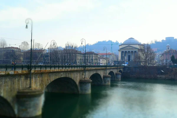 Die Kirche Gran Madre Dio Große Mutter Gottes Und Die — Stockfoto