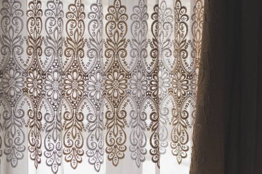 bir desen ile güzel tül