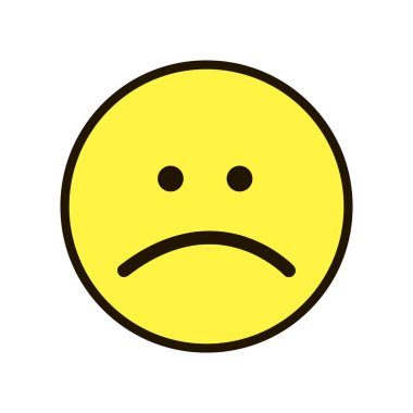 Simge gülümseme gülen sarı