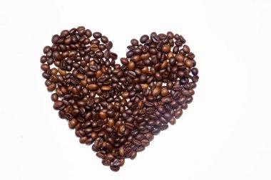 Kahve çekirdeğinden kalp.. 