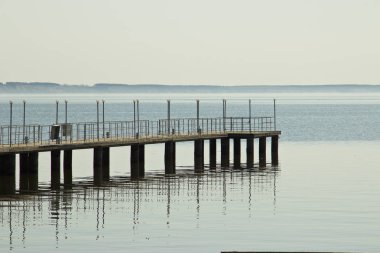 Ulyanovsk nehir liman İskelesi. 