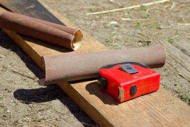 Eski paslı dosyasını, Zımpara, teyp Bo uçakta ölçme