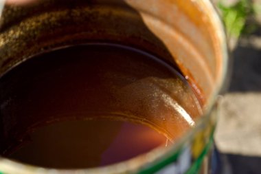 Vernik (leke) kapak ahşap rengi - çam.