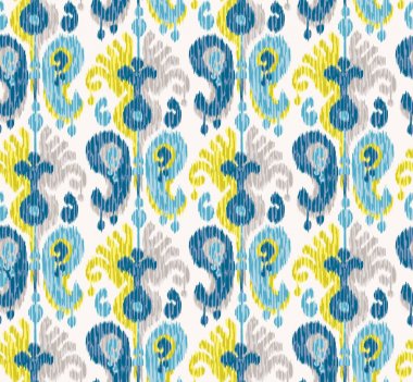 Doğuya özgü bir model. İpek desenli. Pamuk deseni. Adras. İkat.