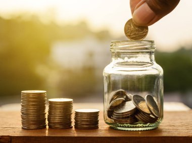 Para tasarrufu ve ekonomi kavramı için bankacılık