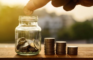 Para tasarrufu ve ekonomi kavramı için bankacılık