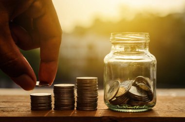 Para tasarrufu ve ekonomi kavramı için bankacılık