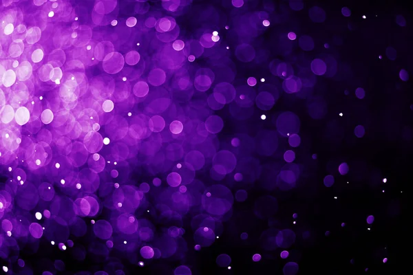 Purple light bokeh blurred