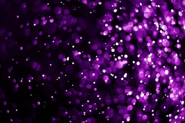 Mor ışık bokeh bulanık