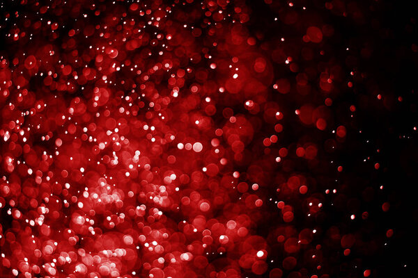 glitter light red bokeh blurred