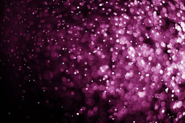 Bokeh açık renk siyah arka plan 