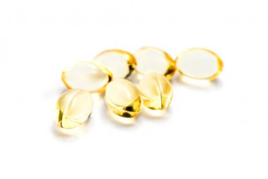 İzole üzerinde beyaz dökülmesini tıp